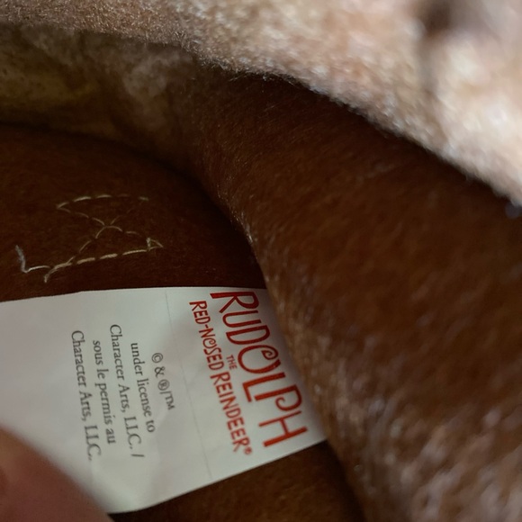 Pottery Barn Kids Rudolph The Red Nosed Reindeer Felt  Chairbacker - Picture 10 of 11